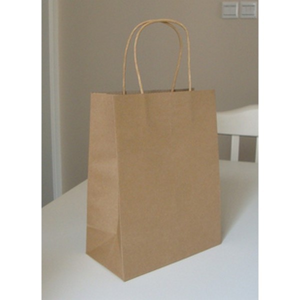 Luxury Gift Paper Bag With Ribbon Handle 